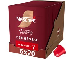 NESCAFÉ Roastery Espresso Medium capsules - 6 doosjes x 20 koffiecups