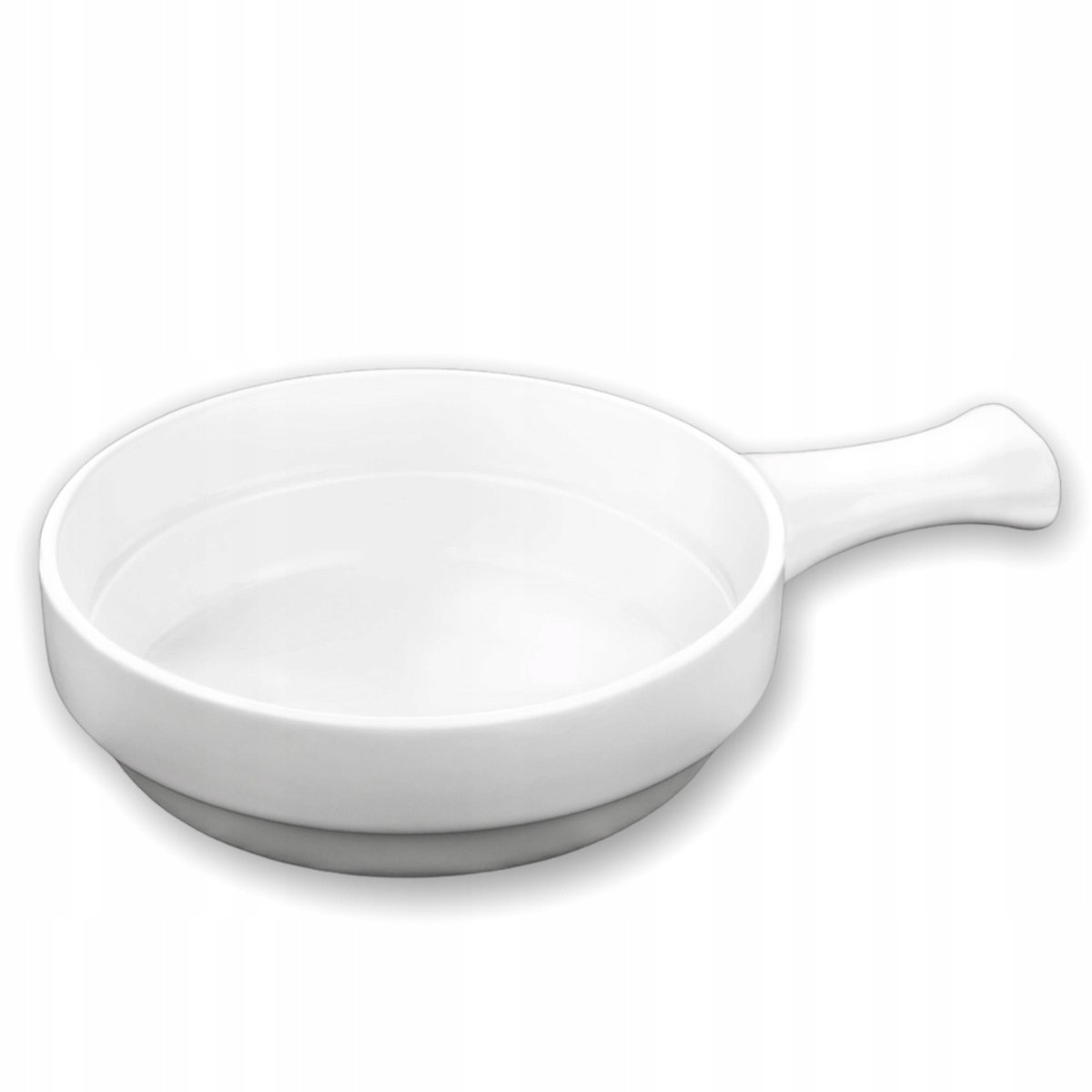 Wilmax Porseleinen Ovenschaal met Handvat 450ml - Wit