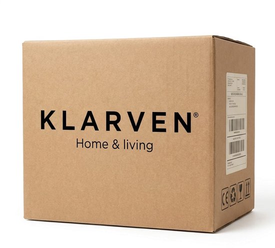Klarven® Ijsblokjesmachine Zwart - Supersnel ijsblokjes maken - Eenvoudig in gebruik, Altijd verse ijsblokjes - B 30 x D 29 x H 23 cm — afbeelding 2