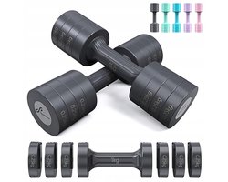 Verstelbare Dumbbells voor Dames: 1-2.5kg Set (2 stuks)