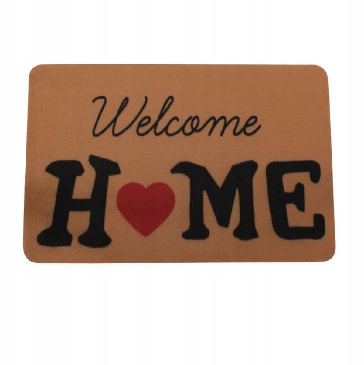 Woonhuis Deurmat "Welcome Home" Hart 60x40 cm Antislip