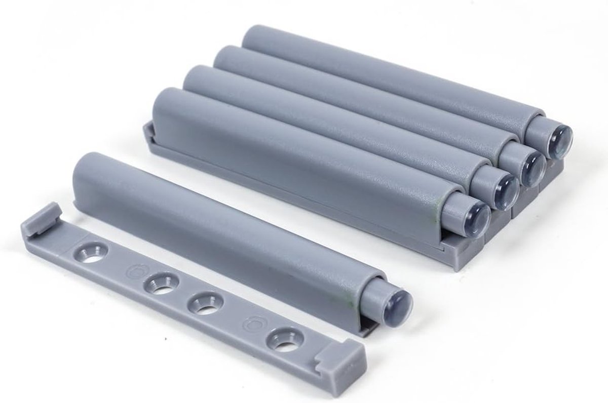 Push-open systeem dempers set van 5 voor kasten en deuren, geschikt voor 78/125mm deuren, geluiddemping en gebruiksgemak