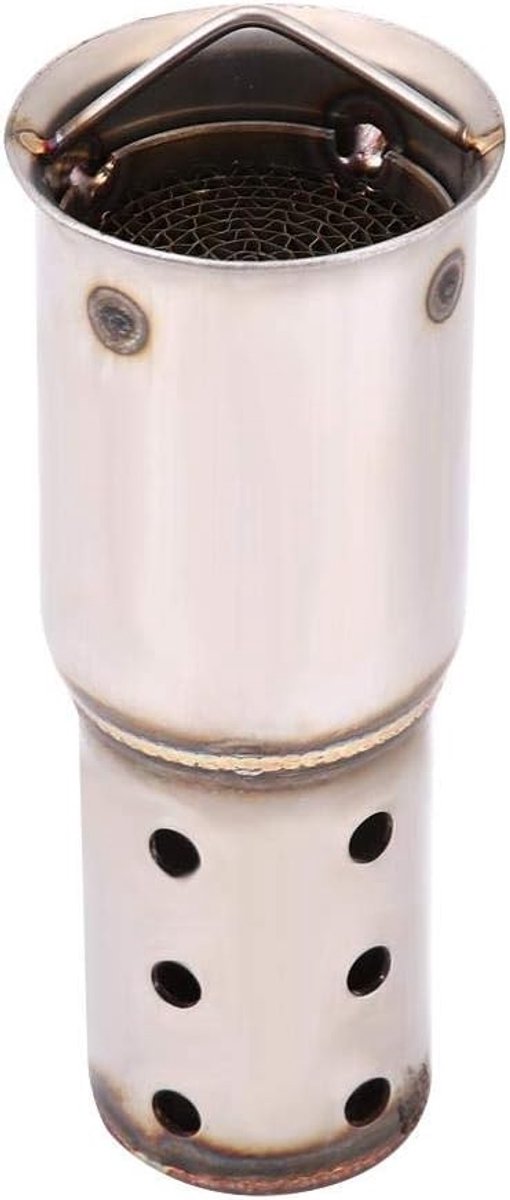 Universele 51mm Motorfiets Silencer Insert - Geluidsdempende Uitlaatpijp Vervangingsmuffler voor Motorrijden