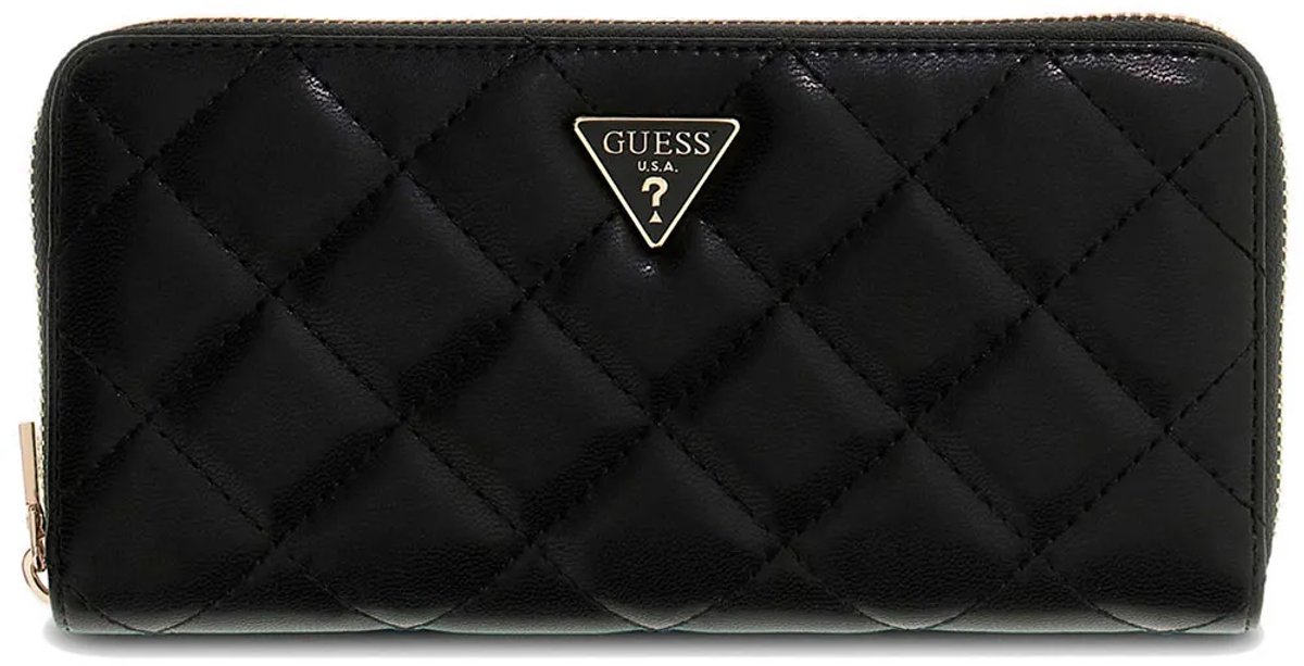 GUESS portemonnee Juliet SLG Zip Around Wallet Black zwart