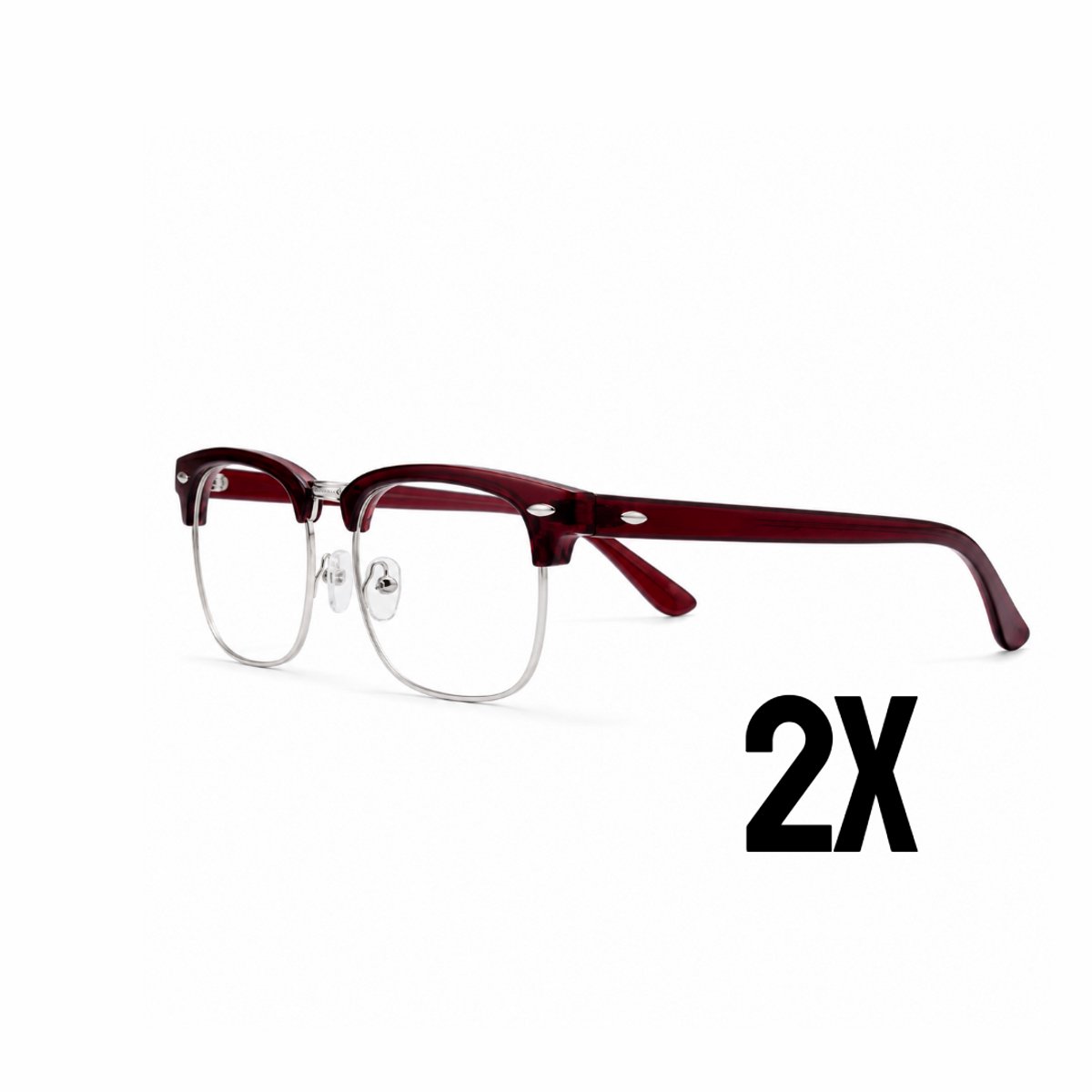 computerbril.shop® Vintage Computerbril - Zonder Sterkte - Bruin met goud montuur - Blauw Licht Filter Bril - Blue Light Glasses - Beeldschermbril - Anti blauw licht - Unisex - Game bril - Bril tegen vermoeide ogen - Bril computer/tv schermen