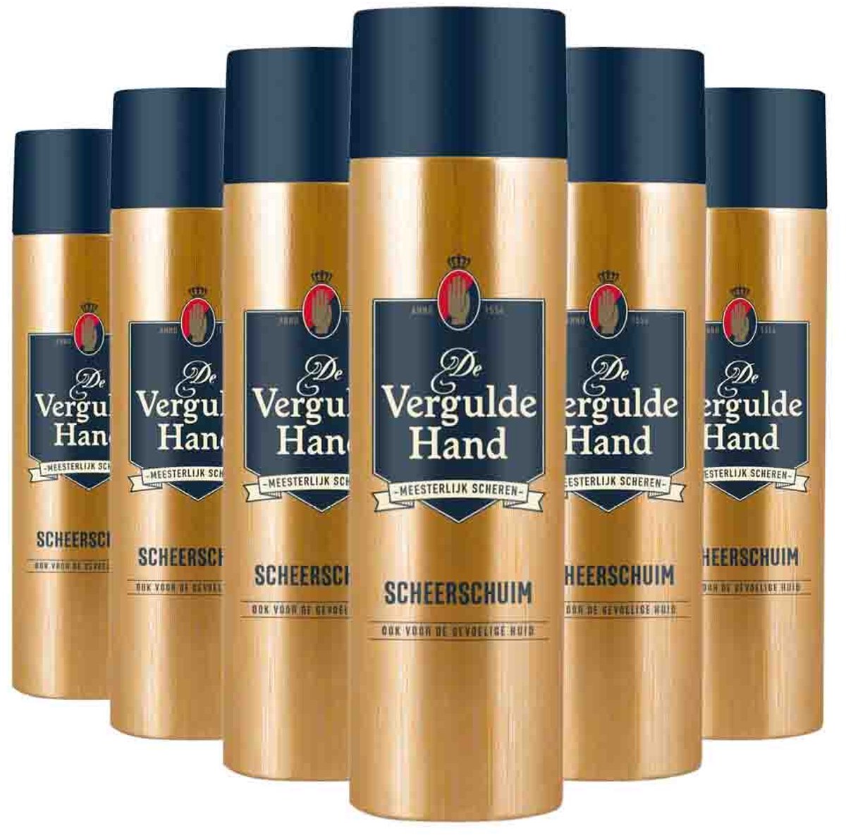 Bol.com De Vergulde hand - Scheerschuim - 6x 250ml aanbieding
