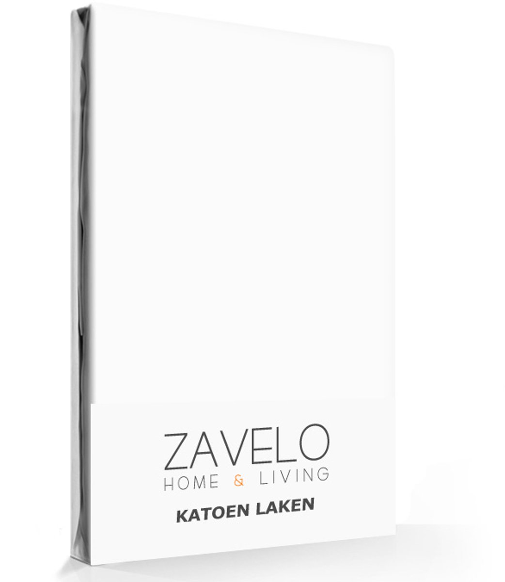 Zavelo Laken Basics Wit (Katoen)