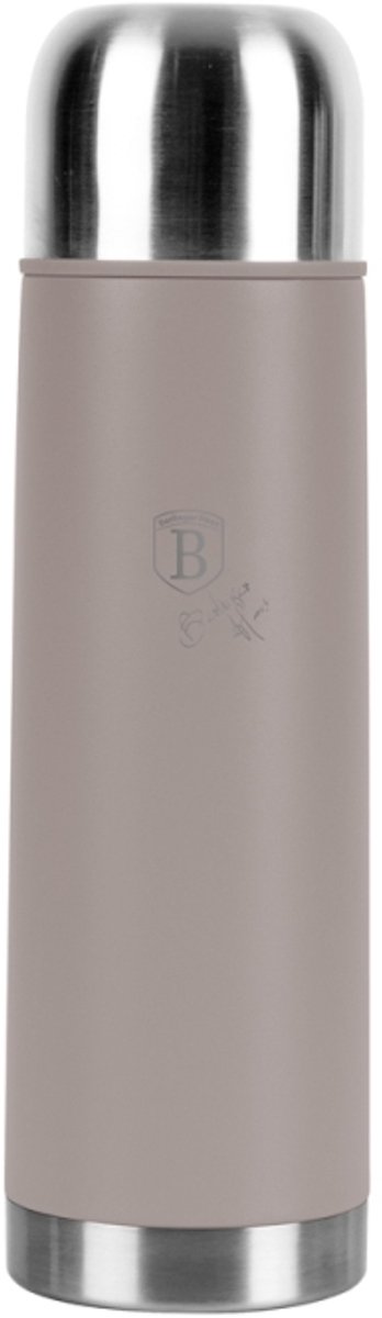 Dubbelwandige thermosfles van roestvrij staal, 0,75 l, Taupe Collection
