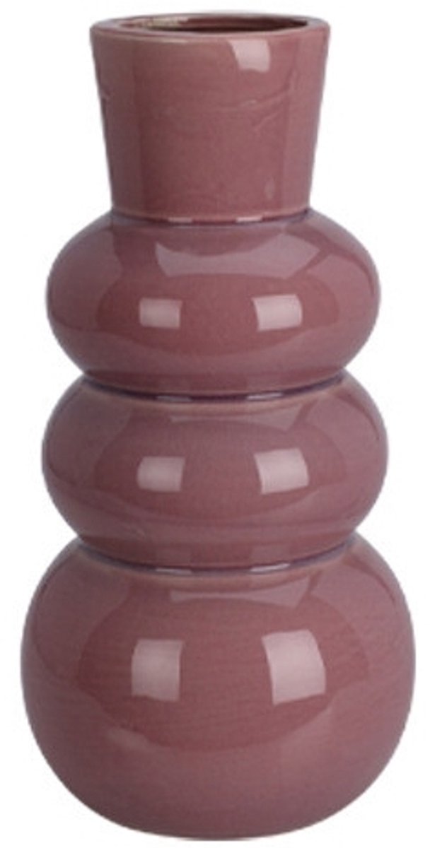 Vaas met 3 bubbels, 30 cm, groen