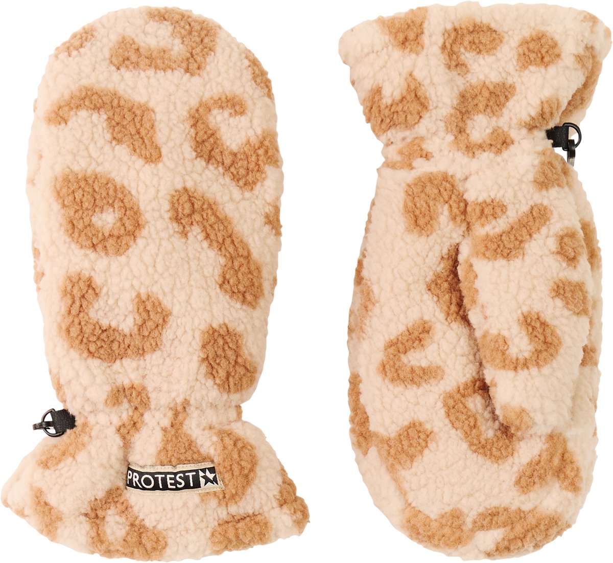 Protest PRTPitch Ski wanten Dames Fleece Bruin
