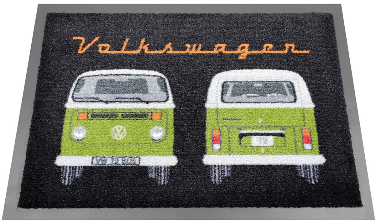 Deurmat - PVC - Groen