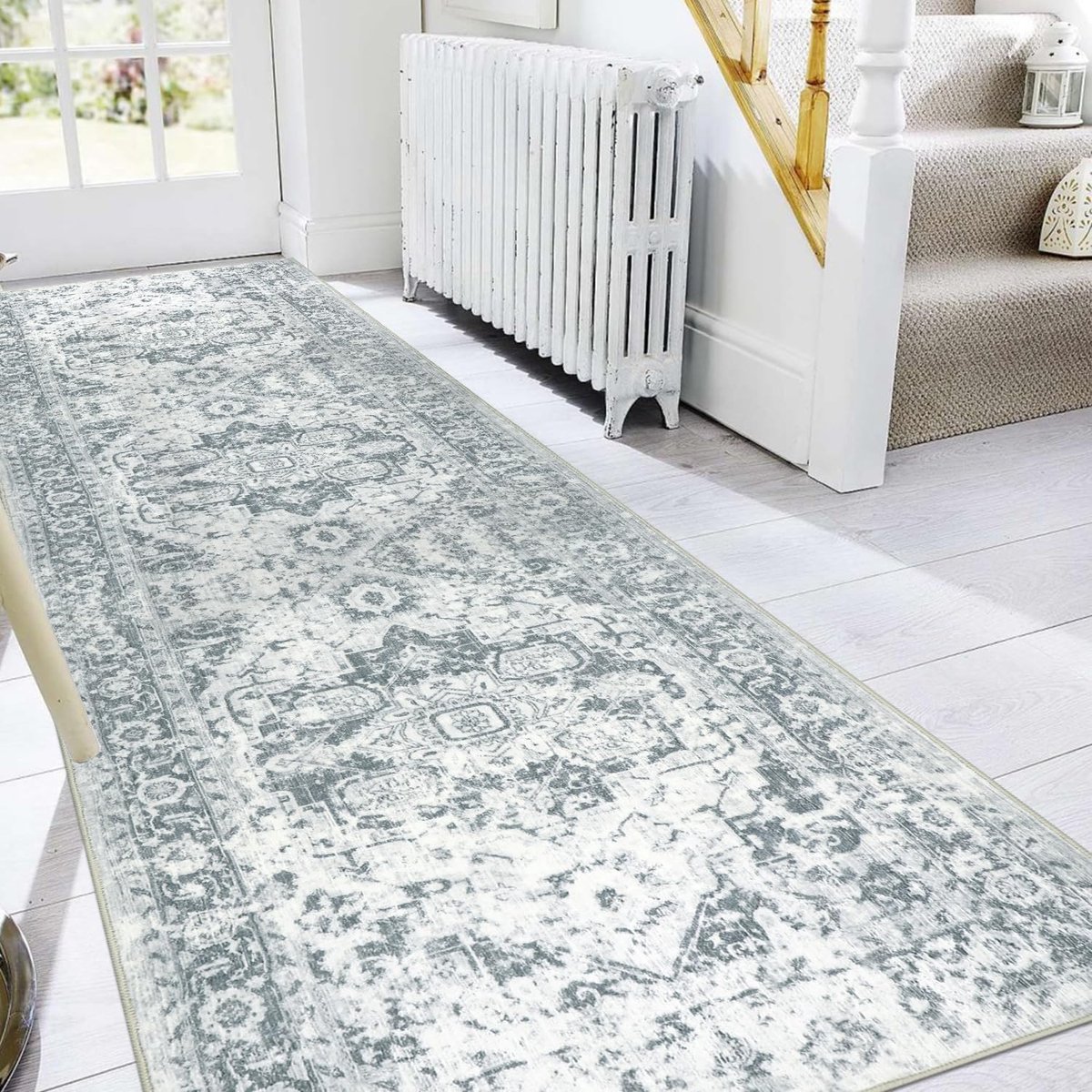 Keukenloper - 80 x 300 cm - Microvezel - Boho - Antislip - Machinewasbaar