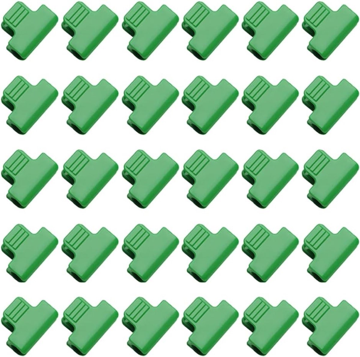 30 Stuks Tuinklips voor Gewaardeerde Planten, 11mm Klemmen voor Tunnelbedekking en Schaduwnetten