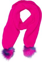 Mim-pi Meisjes Sjaal - Roze - Maat One size