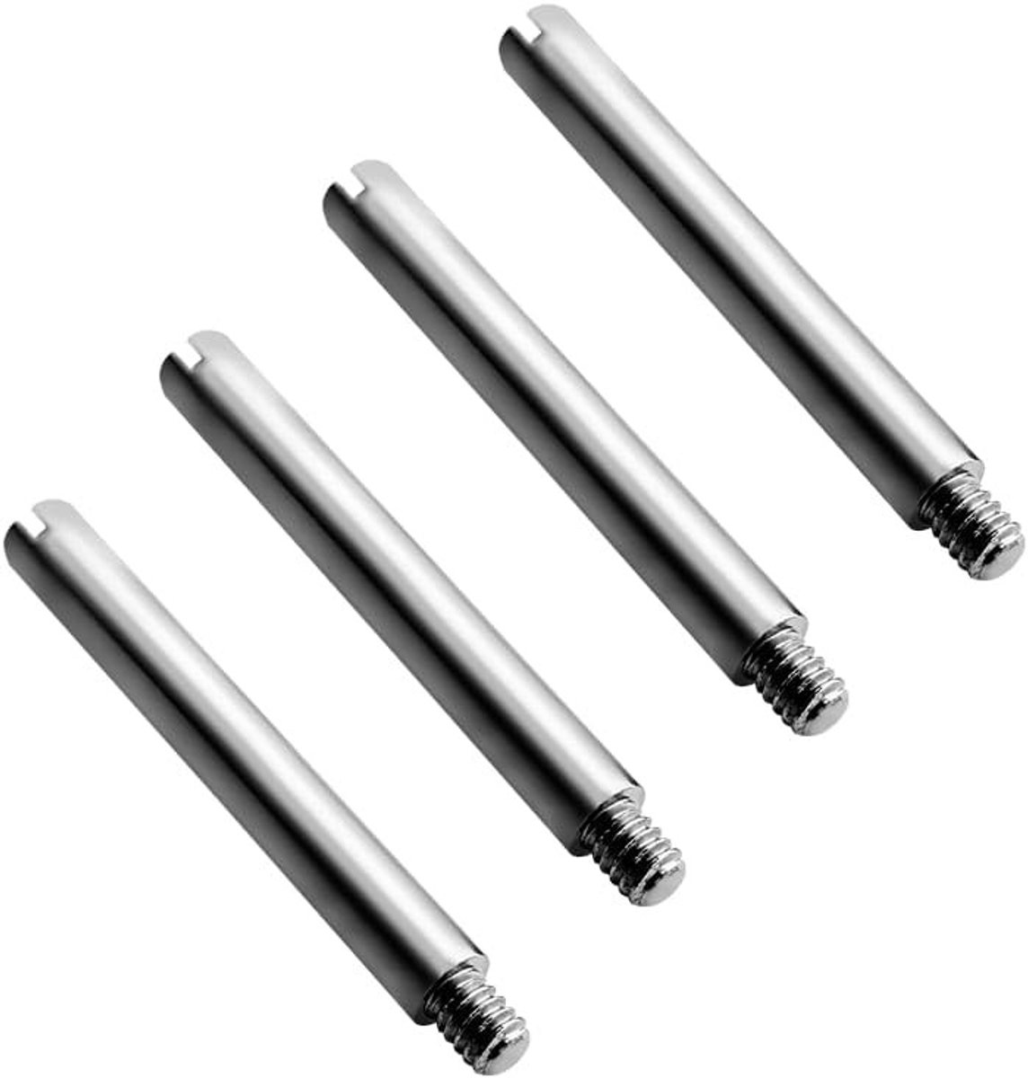 Screws voor het bevestigen van een horlogeband, geschikt voor Rolex Submariner (Zilver, 1.2 x 1.2 x 15.6) - Horlogeaccessoires, vervangingsonderdelen, horlogeband bevestiging