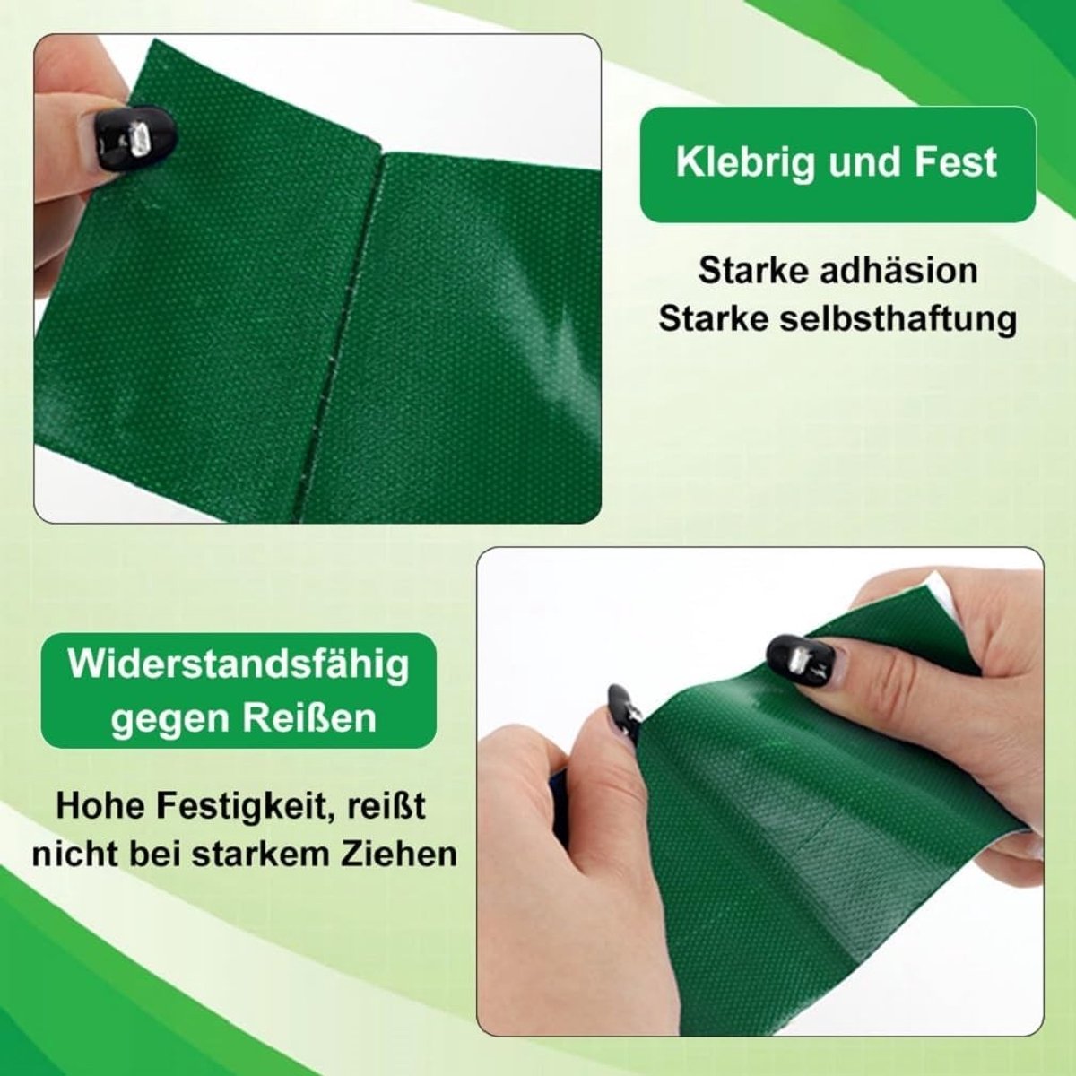 PVC Tarpaulin Tape voor het Repareren van Waterdichte Tentdoeken en Awnings - 8cm x 5m, Geschikt voor Trucks en Buitentoepassingen