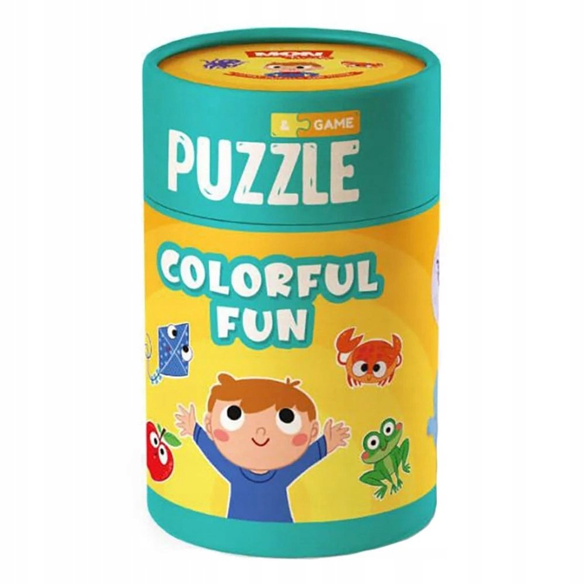 Dubbelzijdig Kleuren Puzzel 18 Stukjes voor Peuters