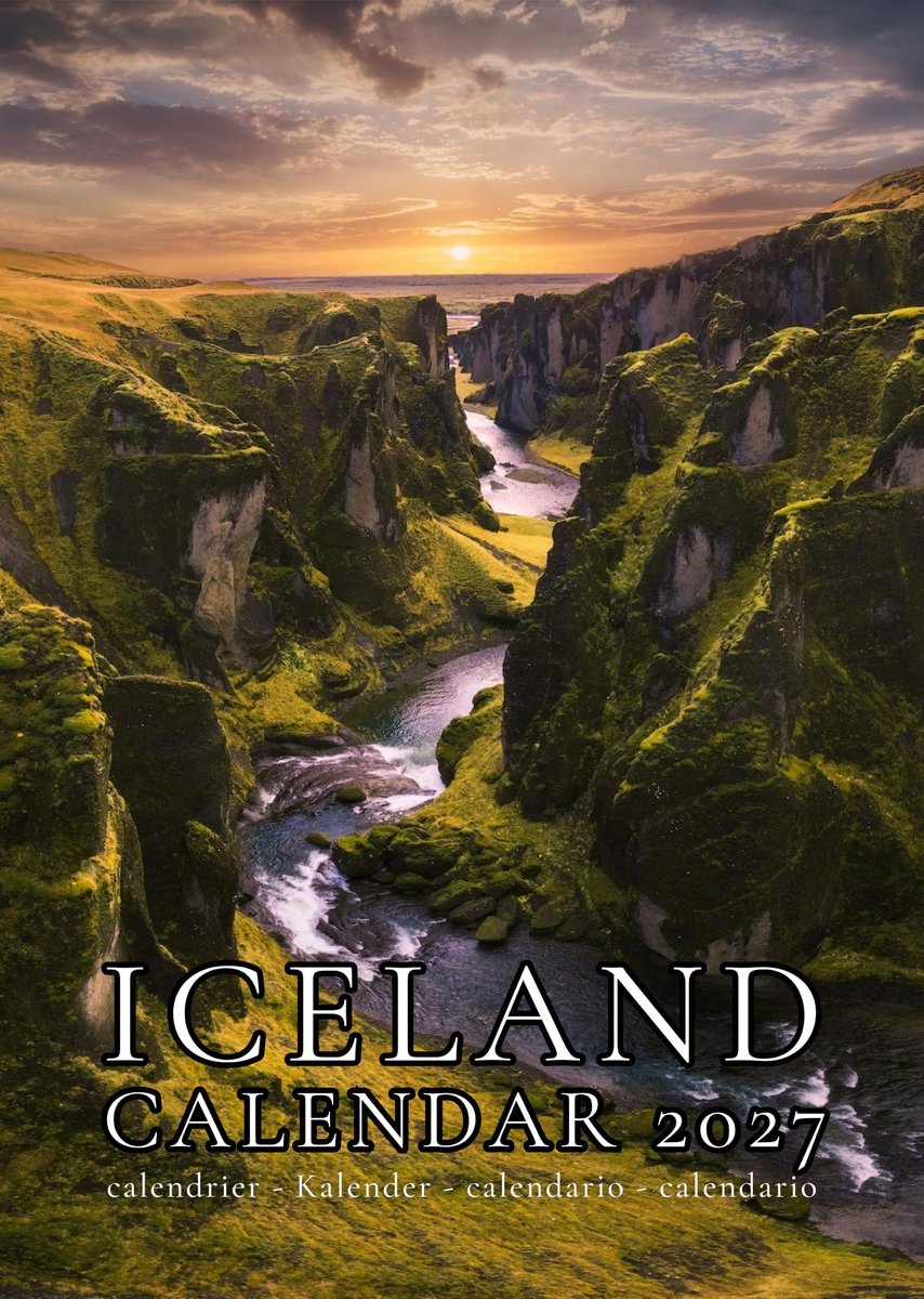 IJsland 2027 Kalender A3 (MPRA) - ShopVlot