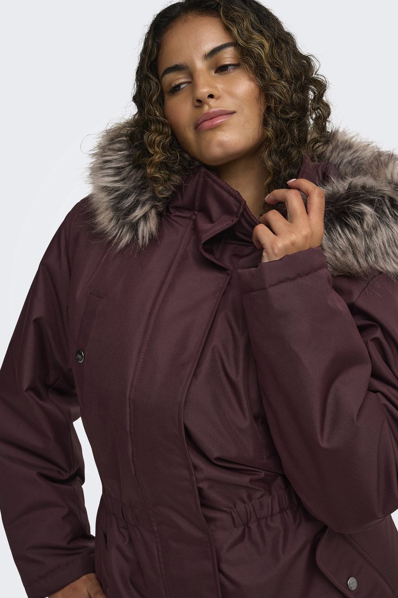 ONLY CARMAKOMA - CARIRENA PARKA COAT OTW NOOS - Dames - Gewatteerde jassen