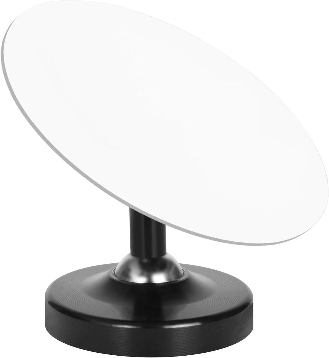 Zwart 65 mm Espressospiegel - RVS, 360° Reflectief, Rotatable en Magnetisch voor Bar, Café en Kantoor, Perfect voor Barista Gebruik