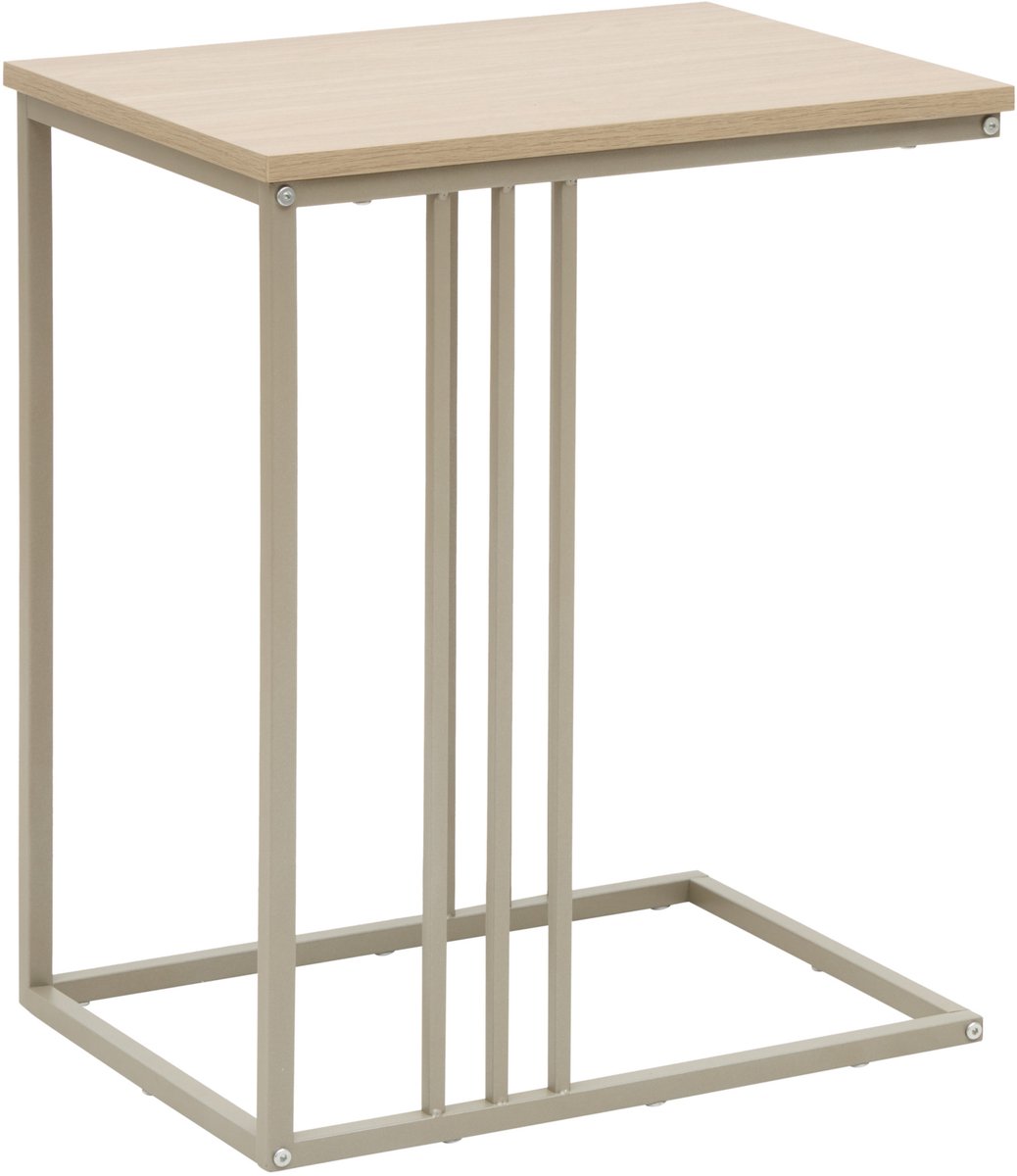 5 Five Simply Smart Rechthoekig bijzettafeltje Duna, H.58 cm, beige Sable