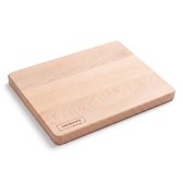 TheWootz Grote Houten Snijplank – 45×36×3 cm – Massief Beukenhout – Handgemaakt in Nederland – Snijplank Hout voor Vlees, Groente & Brood – Serveerplank