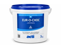 Acti EUR-O-CHOC Chloorgranulaat 5 kg – Snelwerkend Chloor voor Zwembad - Chloor poeder - Chloor Granulaat - Clorchoc