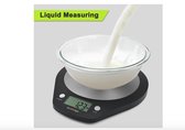 Goede Keukenweegschaal Nauwkeurig Met ML Tarra Functie Tot 5KG Kopen