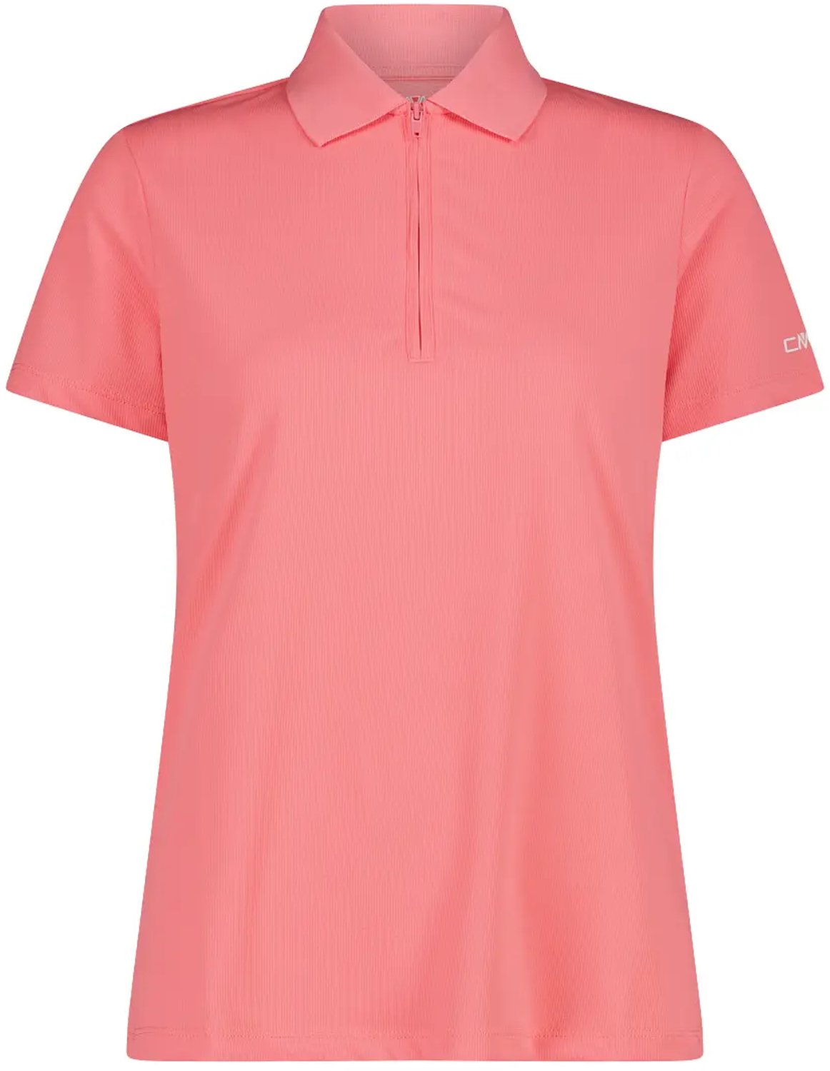 Dames ademende rits polo CMP Roze