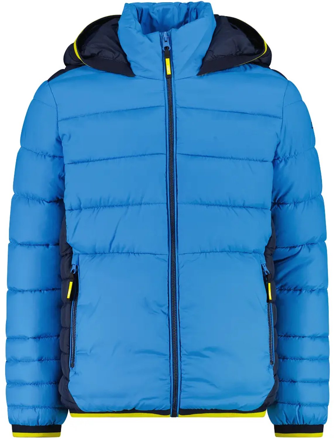 Polyester Lange Mouwen Hooded Donsjack Kind CMP Koningsblauw