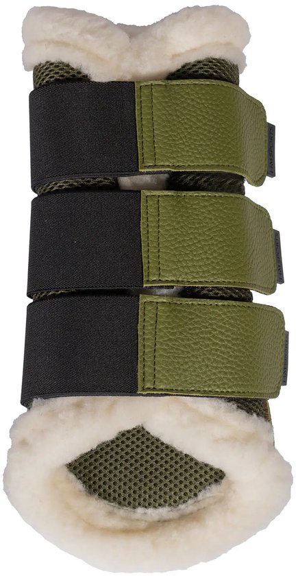Gesloten peesbeschermers voor paard met bont HKM Comfort Premium Mesh Gesloten peesbeschermers voor paard met bont HKM Comfort Premium Mesh