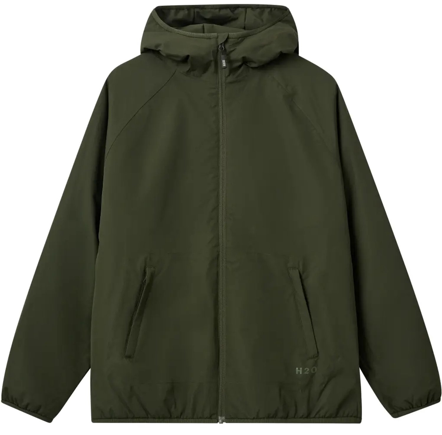 Hooded jacket H2O Læsø Leer