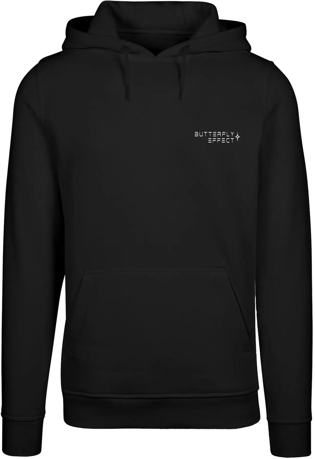 Dames Hoodie Mister Tee Butterfly Effect Zwart