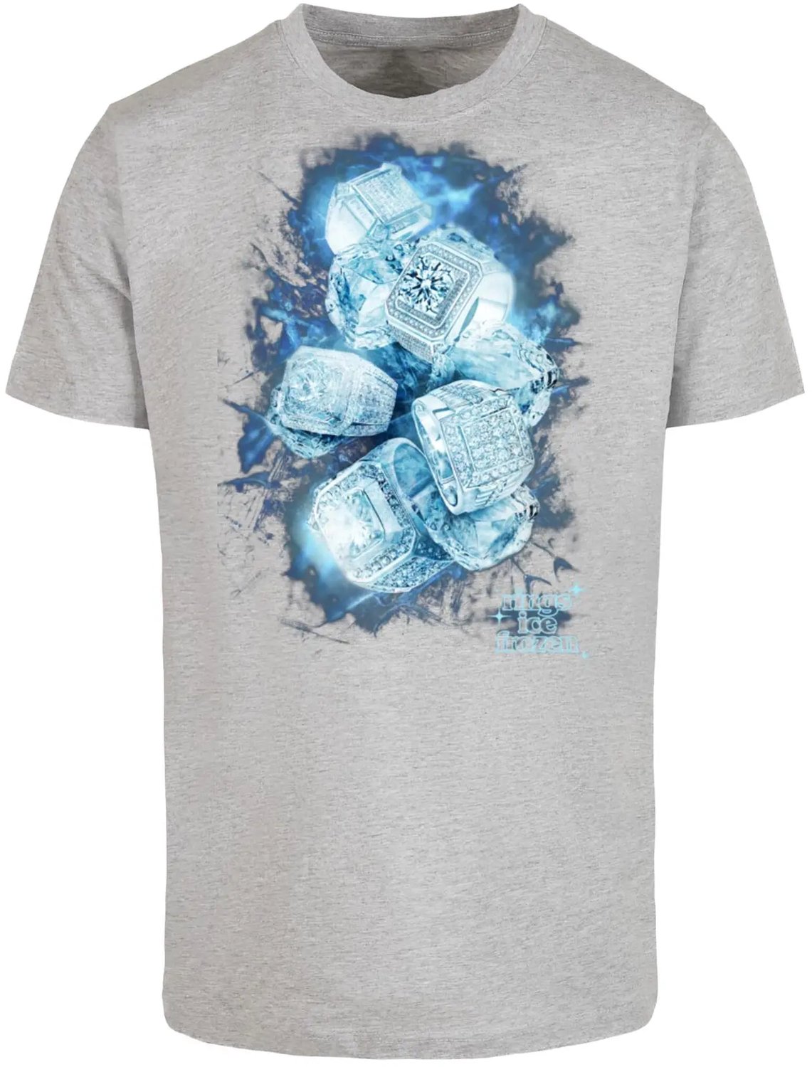 T-shirt Mister Tee Ice Rings Heidegrijs