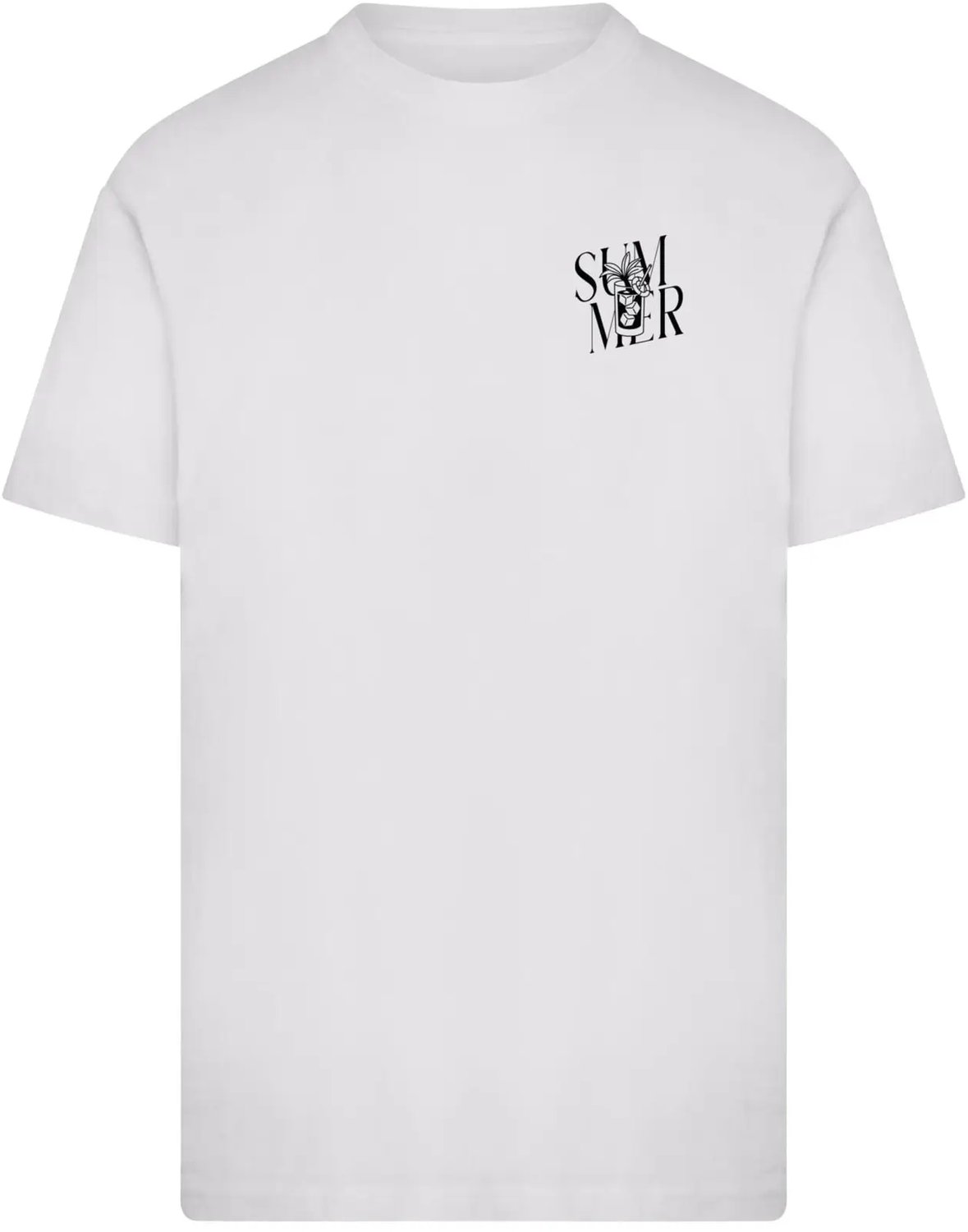 T-shirt dames Mister Tee Summer On My Mind Wit