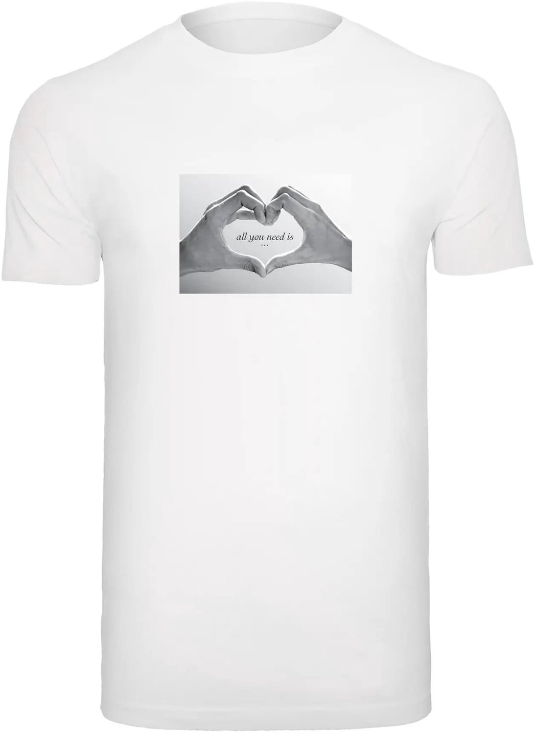 T-shirt Mister Tee Love SIgn Wit