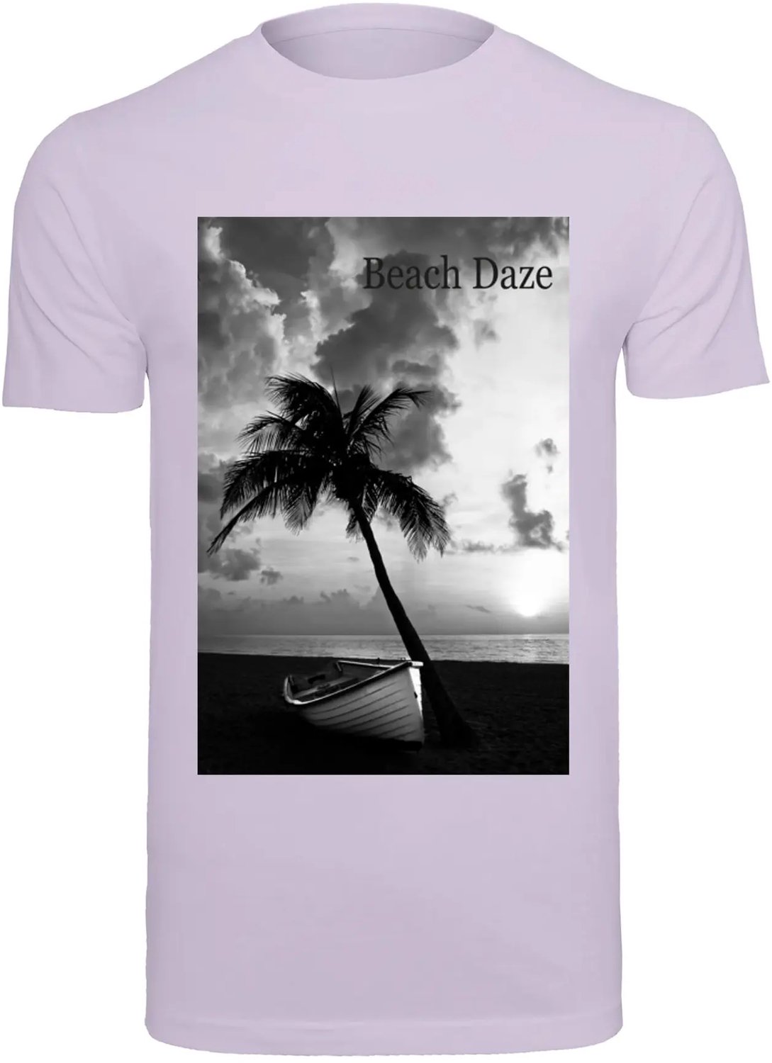 T-shirt Mister Tee Beach Daze Paars