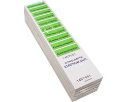 Consumptiebonnen groen (2500x)