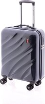 Gladiator Space Handbagage koffer - 55 cm - TSA slot - Grijs