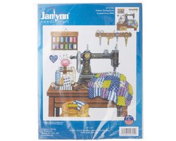 Borduurpakket - Antieke Naaikamer - Kruissteek