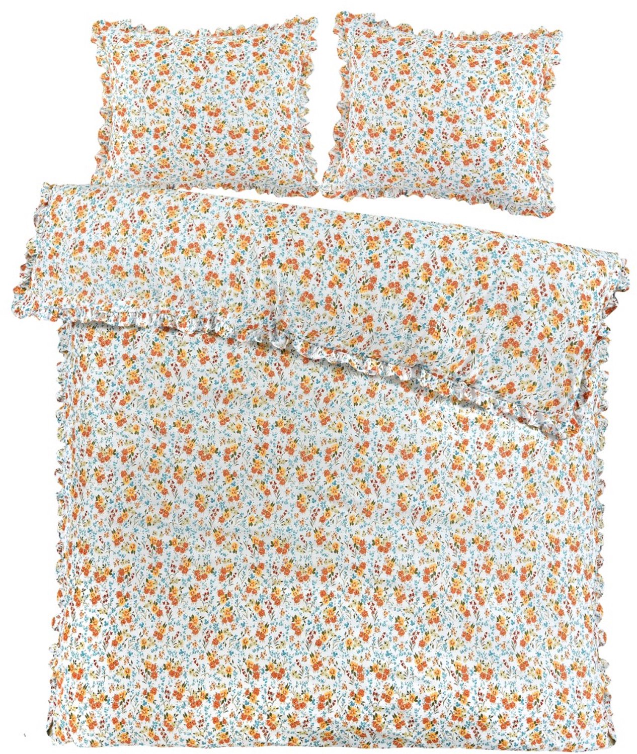 Day Dream Roos Dekbedovertrek - Lits-jumeaux - 240x200/220 cm - Oranje