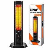 Lina® Infrarood Verwarming 1200W – Energiezuinige Elektrische Kachel voor Binnen en Buiten – Terrasverwarmer