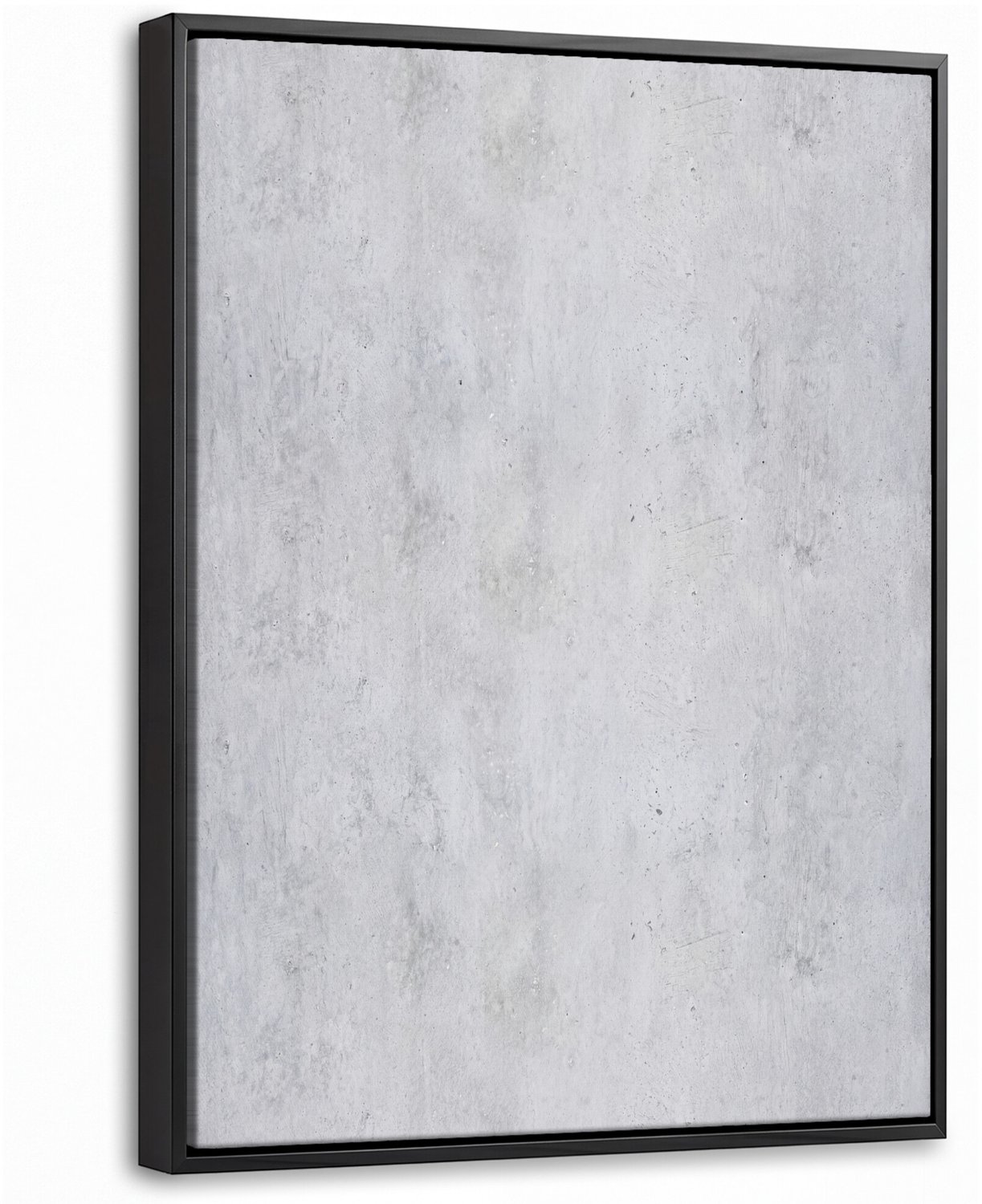 Canvas Schilderij met Baklijst 30x40cm - Beton - Textuur - Achtergrond - Grijs - Industrieel - Muurdecoratie woonkamer - Slaapkamer decoratie - Kamer accessoires - Schilderijen op canvas met lijst