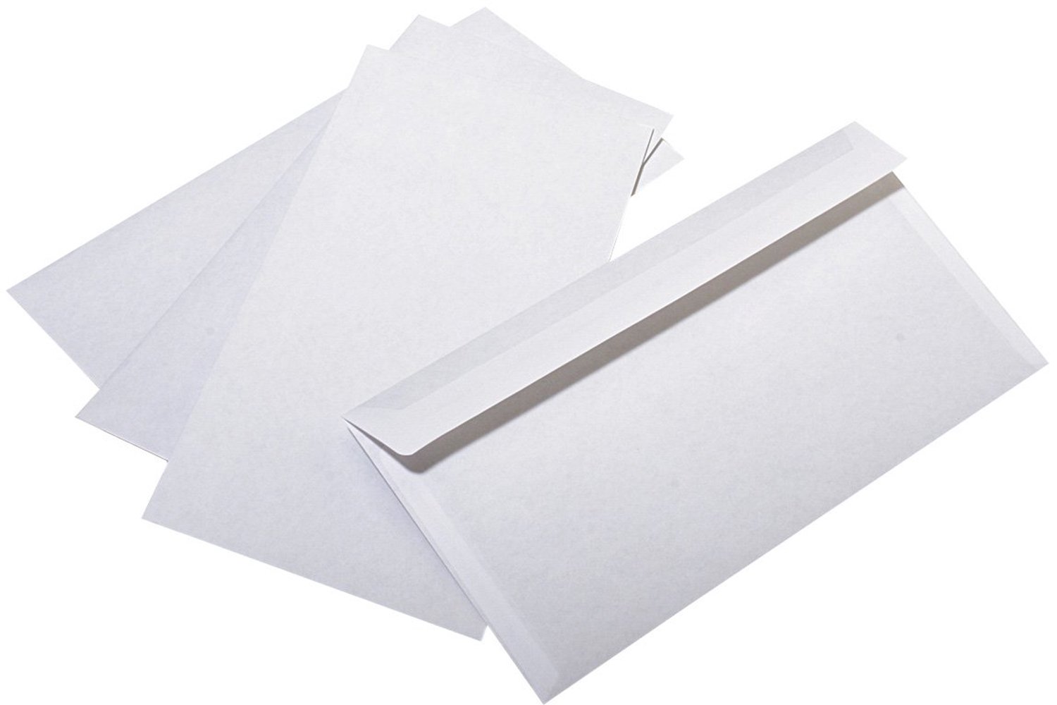 Zelfdichtende Enveloppen 75g Wit (Set van 1000)