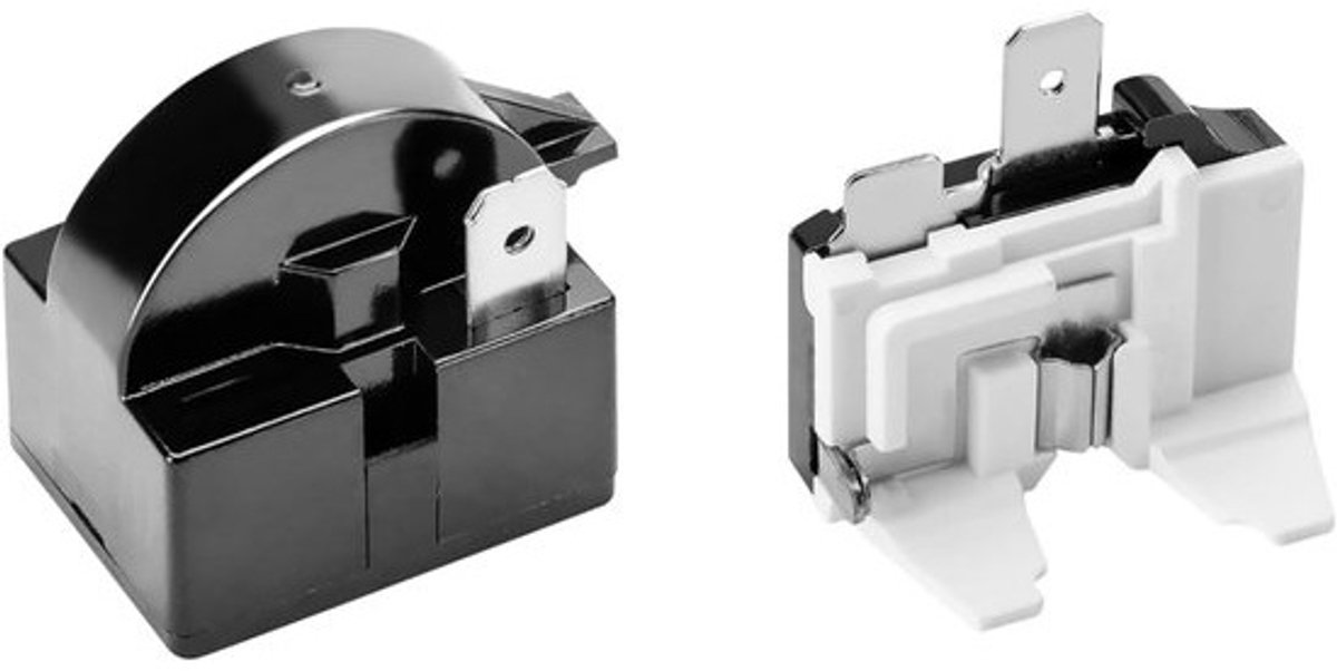 Koelkast Relais Protector - Compressor Onderdeel - Koelkast Reparatie - 1 Pin 4.7 Ohm - 8x8x8 cm