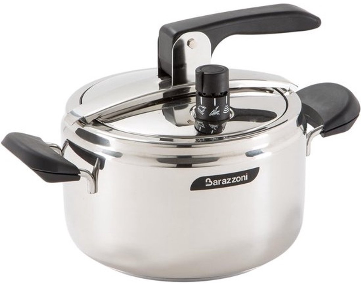 Snelkookpan - Drukpan - Snel Koken - Roestvrij Staal 18/10 - 7 Liter 22 cm - Staal