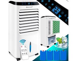 KESSER® Aircooler 4in1 - Mobiele Luchtkoeler met Afstandsbediening en Timer - Ventilator Airco met…