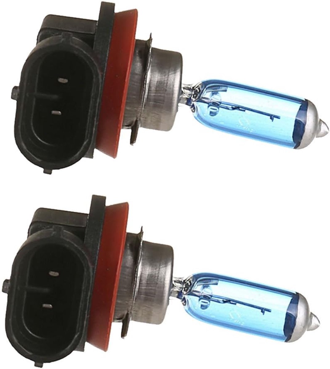 2 Stuks Auto H11 Halogeen Koplamp 12V 6000K Zeer Helder Xenon Gas Halogeen Autolampen Wit Licht Lampen 55W Autolamp Mistlamp Vervanging
