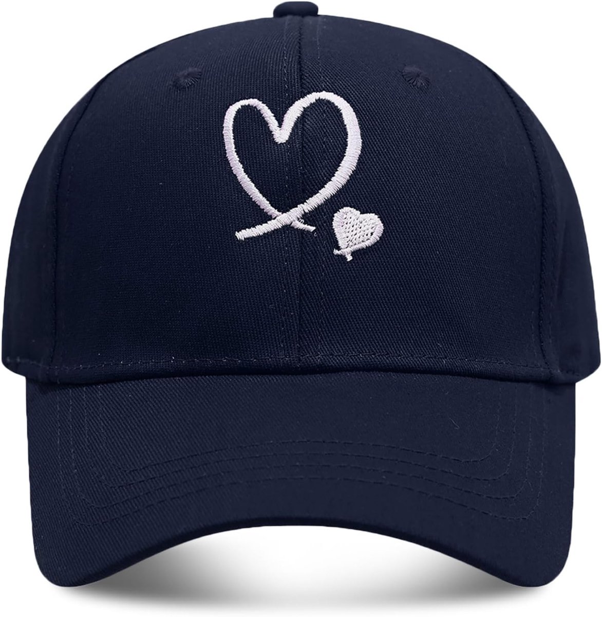 baseballpet met vizier, uniseks, verstelbaar, baseballpet voor heren en dames