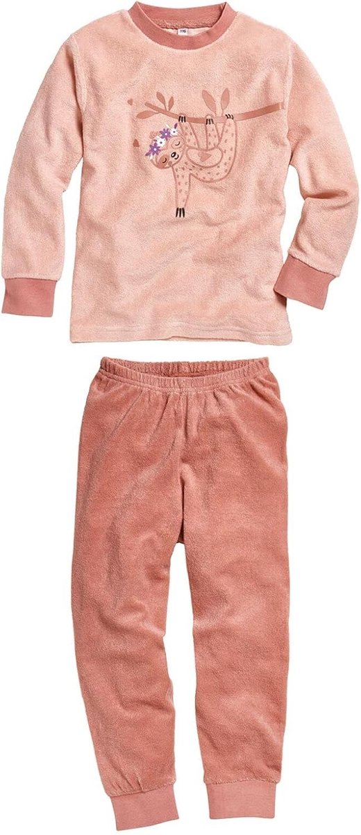 Uniseks kinderluiaard baby- en peuterpyjama, roze, 98